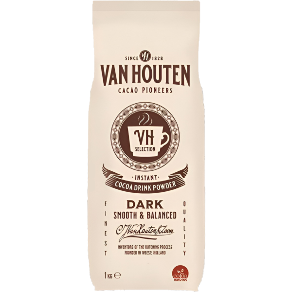 Chocolate Van Houten para maquinas super automaticas Cacao Dark vendig