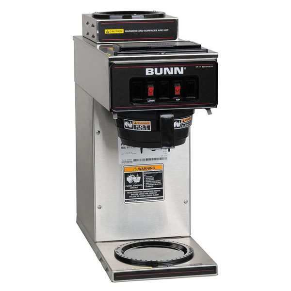 Percoladora de goteo para café Bunn VP17A-2-inmetro filtro negro