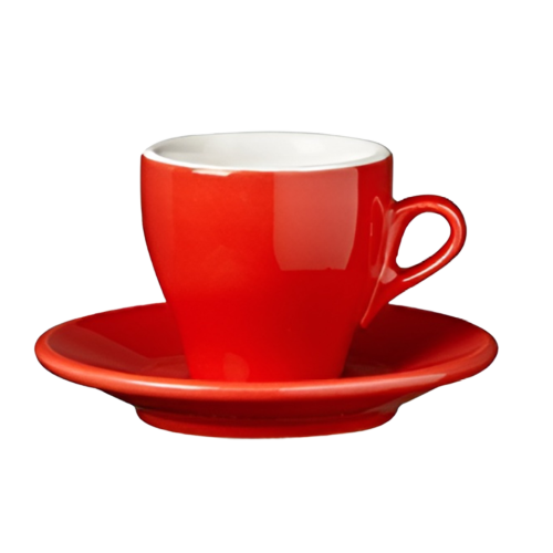 Taza para café espresso Nuova Point color rojo