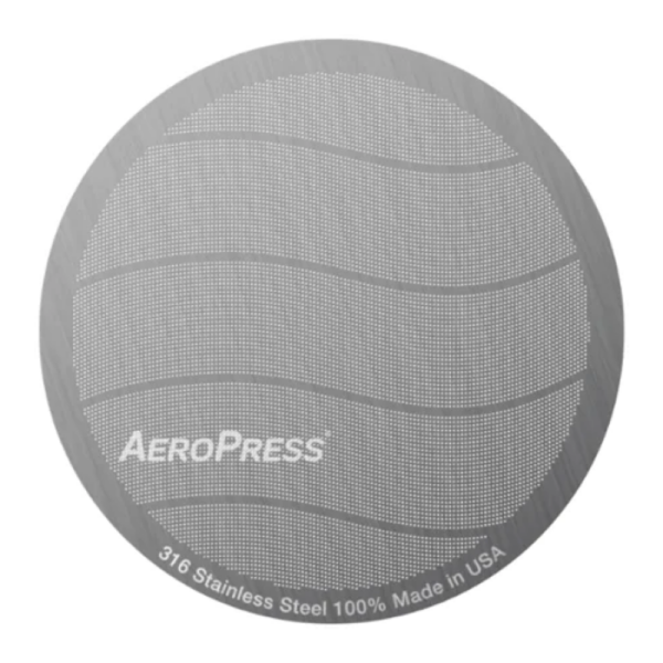 Filtro de acero microperforado original de Aeropress Clásica, Aeropress Go y Aeropress Clear